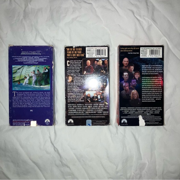 Star Trek VHS Tapes film bundle set - Picture 3 of 14